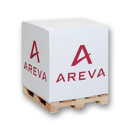 Kubusblok op Pallet 10 x 10 x 10 cm Kubusblok op Pallet 10 x 10 x 10 cm